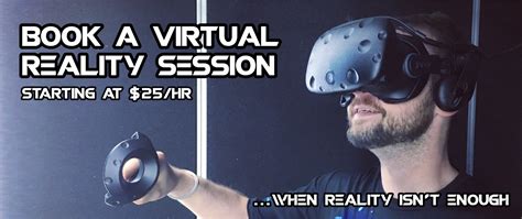 Book A VR Arcade Session Today! .